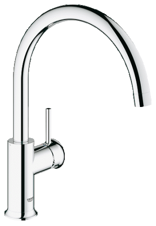 Смеситель однорычажный для кухни GROHE BauClassic 31234 000 (31234000) хром