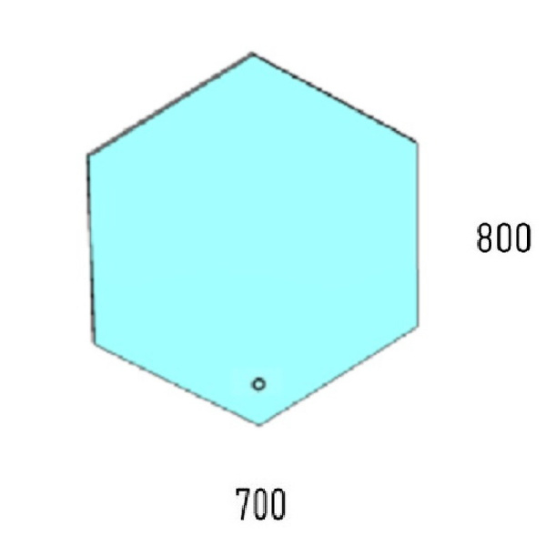 Зеркало (70х80) Corozo Теор SD-00000843
