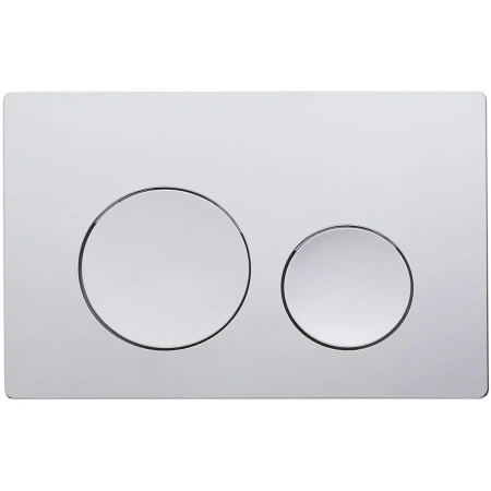 Кнопка смыва Veconi FLUSH FLV2-C хром глянец