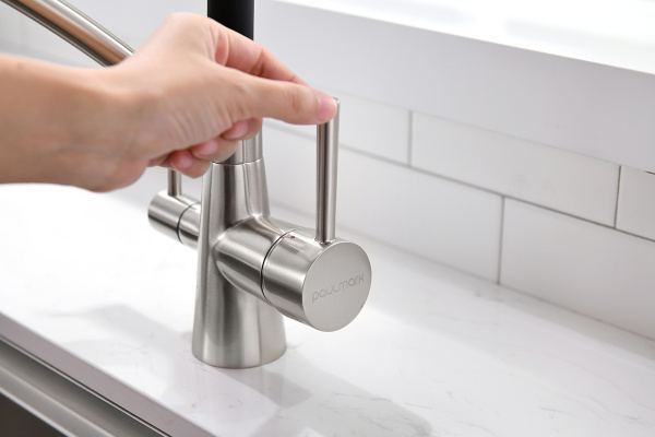 Смеситель для кухни с подключением к фильтру  Paulmark Siеgen Si213111-NI