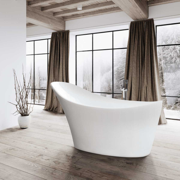 Ванна из искусственного камня (165х80) Vincea VBT-220S