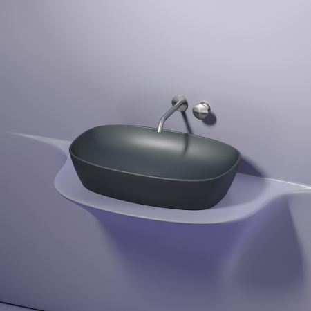 Раковина накладная (60х38) Ceramica Nova ELEMENT CN6049MDH