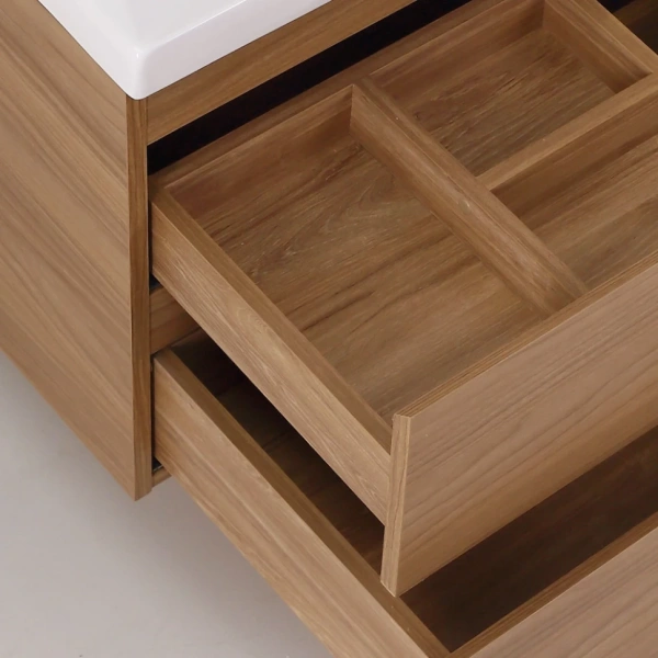 Тумба под раковину Cezares MOLVENO-90-2C-SO-NC Noce Chiaro