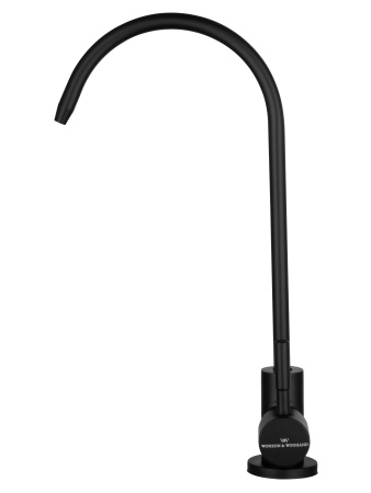 Кран для фильтра WONZON & WOGHAND, черный матовый WW-AE4587-MB