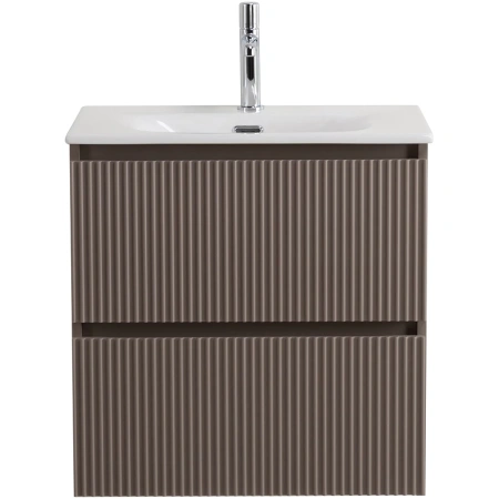 Тумба под раковину 50 BelBagno Uno UNO-MINI-500-2C-SO-СO бежевый матовый, без раковины