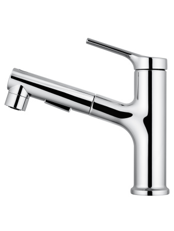 Смеситель для раковины с выдвижным изливом WONZON & WOGHAND, хром WW-A40862-CR