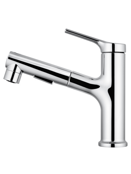 Смеситель для раковины с выдвижным изливом WONZON & WOGHAND, хром WW-A40862-CR