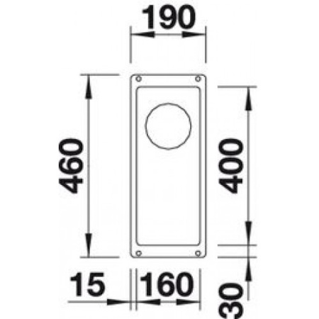 Кухонная мойка Blanco Subline 160-U 523399