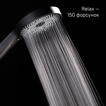 Лейка для душа IDDIS SpaHome черная (SPA3F0Bi18)