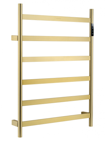 Полотенцесушитель электрический WONZON & WOGHAND ESSEN, брашированное золото WW-A405-BG