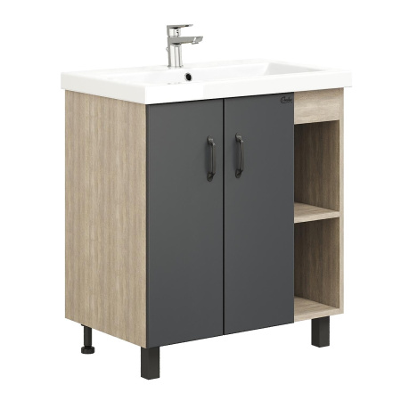 Тумба под раковину напольная Onika Тимбер 70 107057