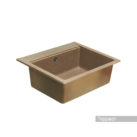 Кухонная мойка Aquaton Делия 60 1A715232LD270 терракот