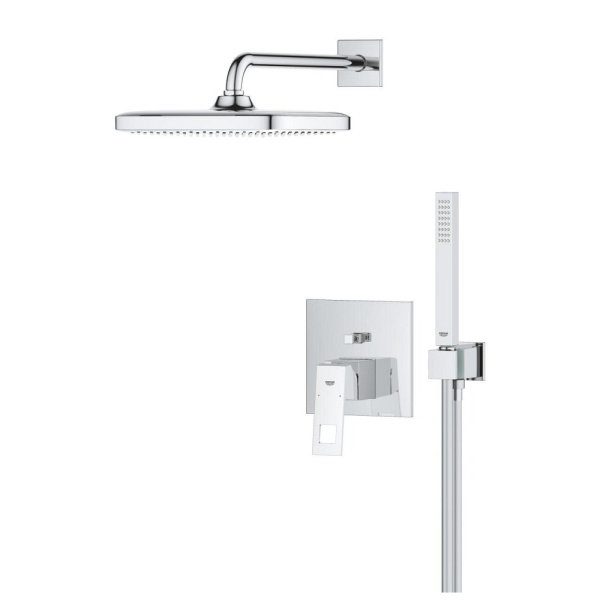 Душевой комплект со смесителем Grohe Eurocube 25289 000 (25289000) хром