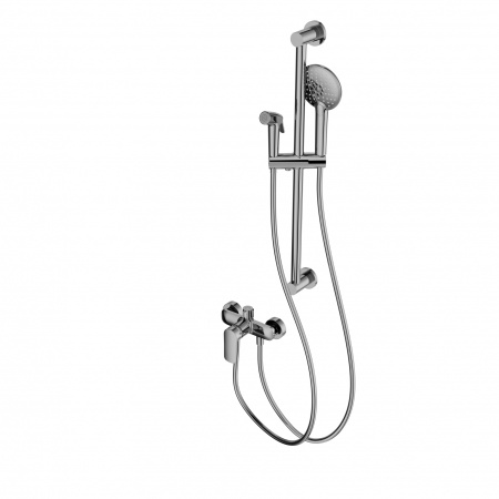 Смеситель для душа с гарнитуром WONZON & WOGHAND, хром WW-A4888-CR