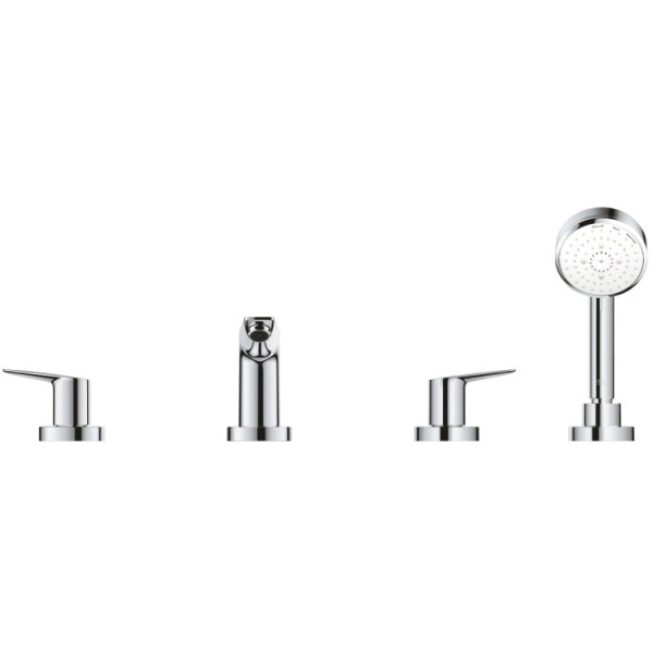 Смеситель на борт ванны Grohe BauEdge New 25120 10A (2512010A) хром