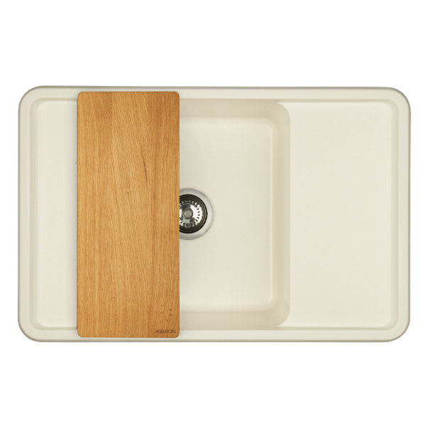 Кухонная мойка Aquaton Беллис 78 1A725032BS240 жемчуг