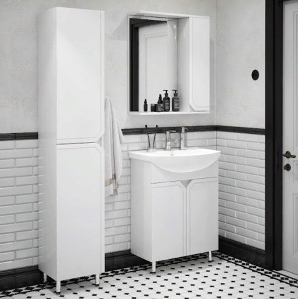 Зеркальный шкаф (65х77) Corozo Сириус 65 SD-00001448