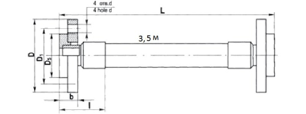 Шланг сливной Raiber R022350
