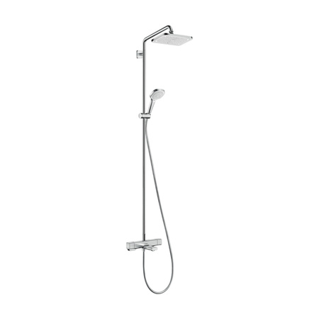 Душевая система с термостатом для ванны Hansgrohe Croma E Showerpipe 280 1jet 27687000 хром