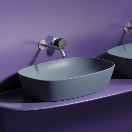 Раковина накладная (60х38) Ceramica Nova ELEMENT CN6049MHL