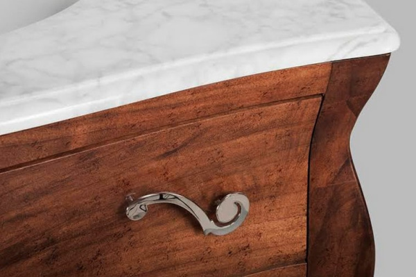 Тумба с раковиной Tiffany World 7241 ant bassanese/сr