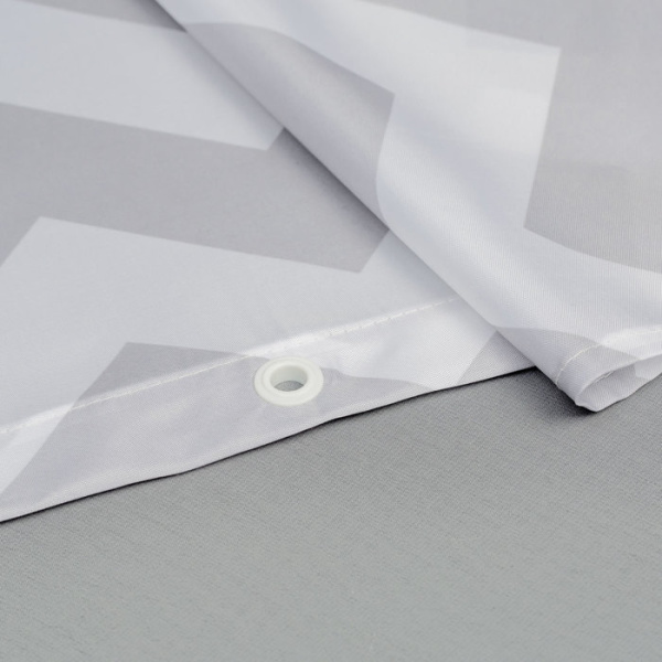 Штора для ванной комнаты IDDIS Basic 180*180см полиэстер (B07P118i11)