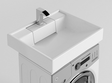 Раковина Aquaton Рейн 60 белая 1A72103KRW010