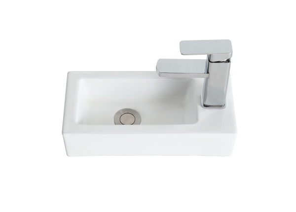 Раковина подвесная (37х18,5) Orange  B05-365W белый глянец