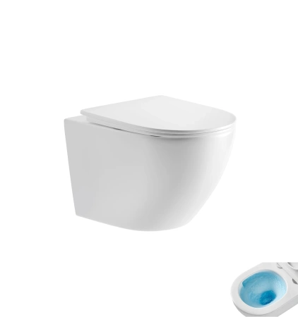 Подвесной унитаз безободковый Gid Tr2198TF