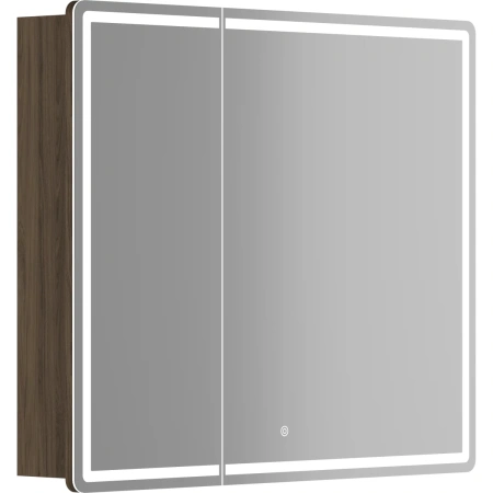 Зеркало-шкаф с подсветкой (89х74) Sancos Mirror MI90ECH