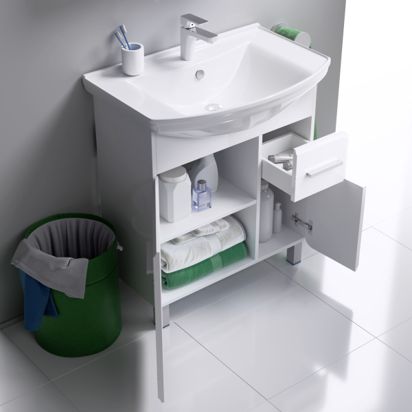 Тумба под раковину Aqwella Корсика 75 Т7м KOR0107