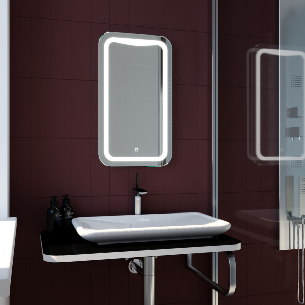 Зеркало (40х70) Silver Mirrors  Турин LED-00002501