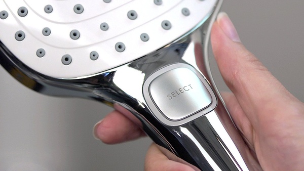 Душевой гарнитур с мыльницей Hansgrohe Raindance Select E 120 3jet 26621400 белый/хром