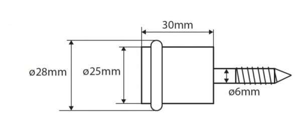 Дверной упор Bemeta 101218017