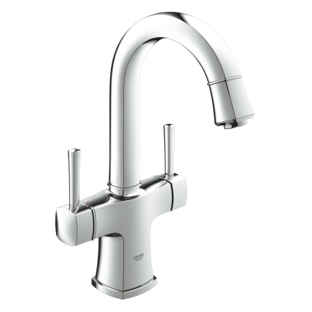 Смеситель для раковины, с двумя рукоятками Grohe Grandera 21107 000 (21107000) хром