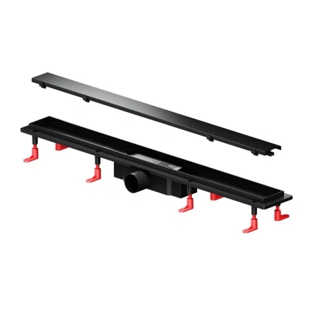 Душевой лоток под плитку 80 см Am.Pm PrimeFlow W02SC-U11-080-04BM черный матовый