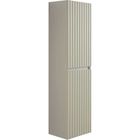 Пенал подвесной Art&Max Elegant AM-ELEGANT-1500-2А-SO-GCM-LED светло-серый матовый