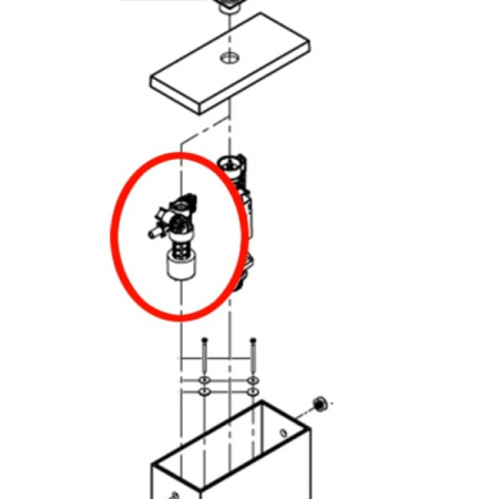 Клапан наполнительный GROHE 49540000