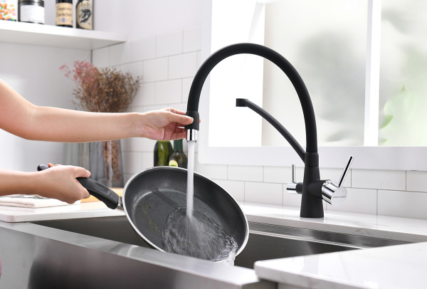 Смеситель для кухни с подключением к фильтру  Paulmark Siеgen Si213111-401