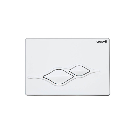 Клавиша смыва Creavit UFO GP1001.00 белая