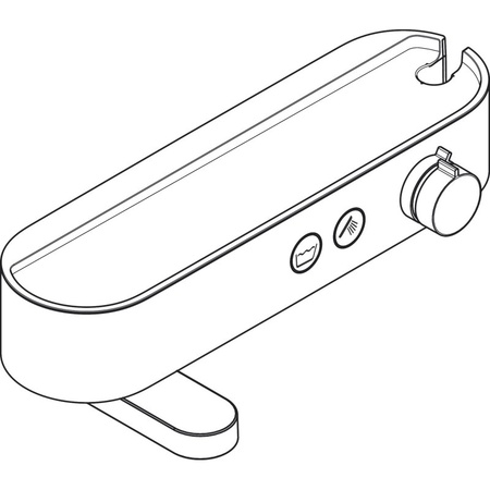 Термостат для ванны Hansgrohe ShowerTablet Select 24340000 хром