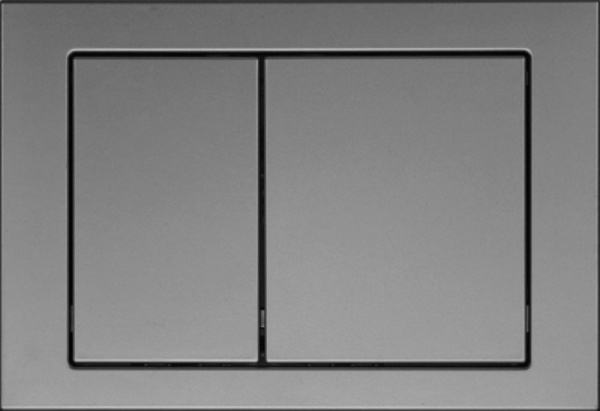 Клавиша смыва хром матовый Cersanit LINK BU-M05/Cm