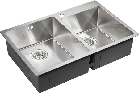 Кухонная мойка Paulmark  Helfer PM237851-BS брашированная нерж.сталь