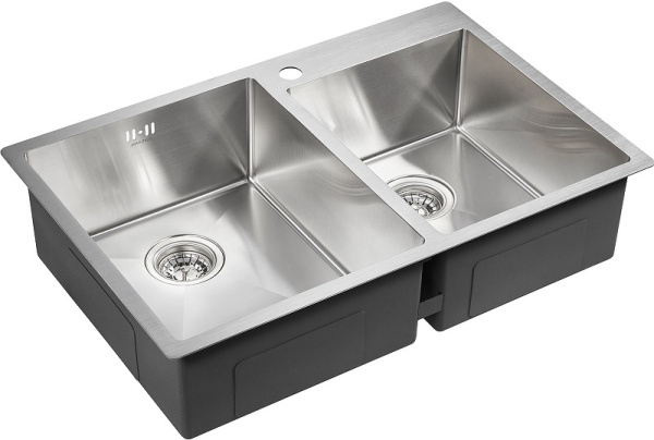 Кухонная мойка Paulmark  Helfer PM237851-BS брашированная нерж.сталь