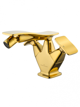 Смеситель для биде WONZON & WOGHAND SHAKESPEARE, темное золото WW-655001-DG