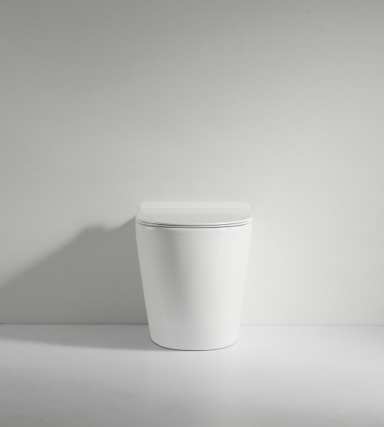 Унитаз приставной безободковый с сиденьем микролифт beWash Aldo BKFSR001565