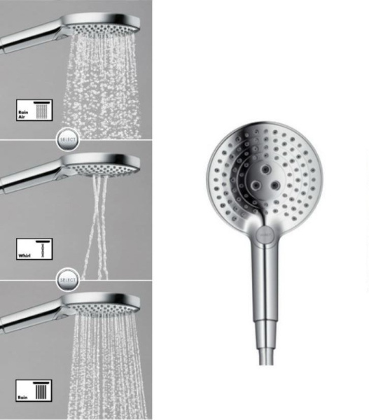 Душевая система Hansgrohe Raindance Select S 27297000