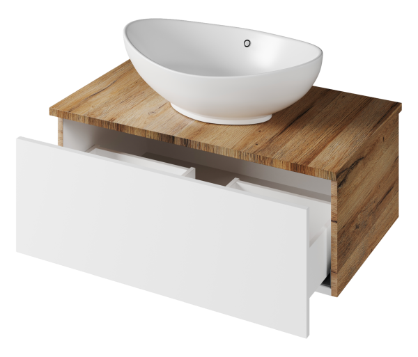 Тумба под раковину Misty Ива 80  П-Ива-01080-951Я