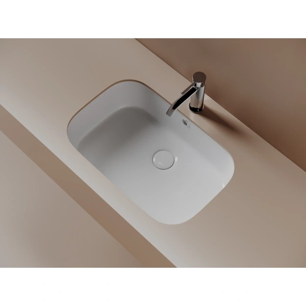 Раковина встраиваемая снизу (57х39,5) Ceramica Nova Era CN15006