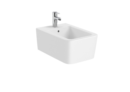 Биде  подвесное Roca Inspira square 357535620 белый матовый